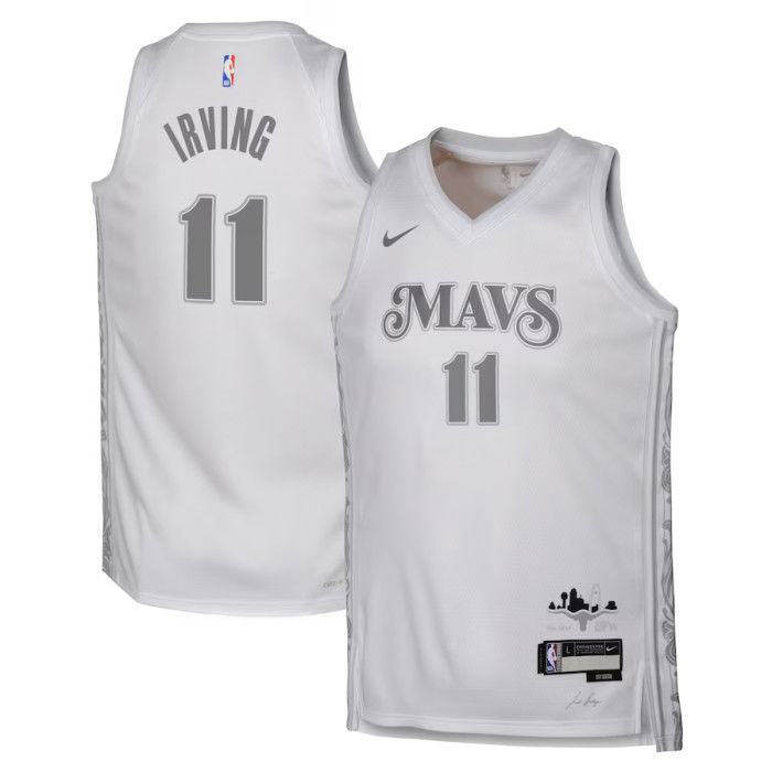 Maillot NBA Kyrie Irving Dallas Mavericks 2024/25 Nike City Edition Swingman image n°3