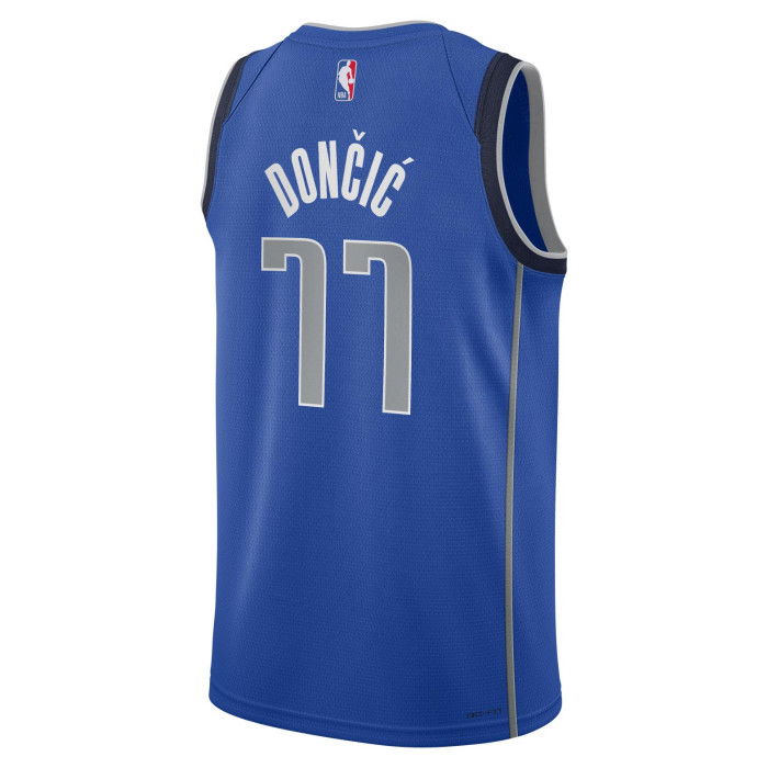 Maillot NBA Luka Doncic Dallas Mavericks Boys Icon Swingman Jersey Enfants image n°2