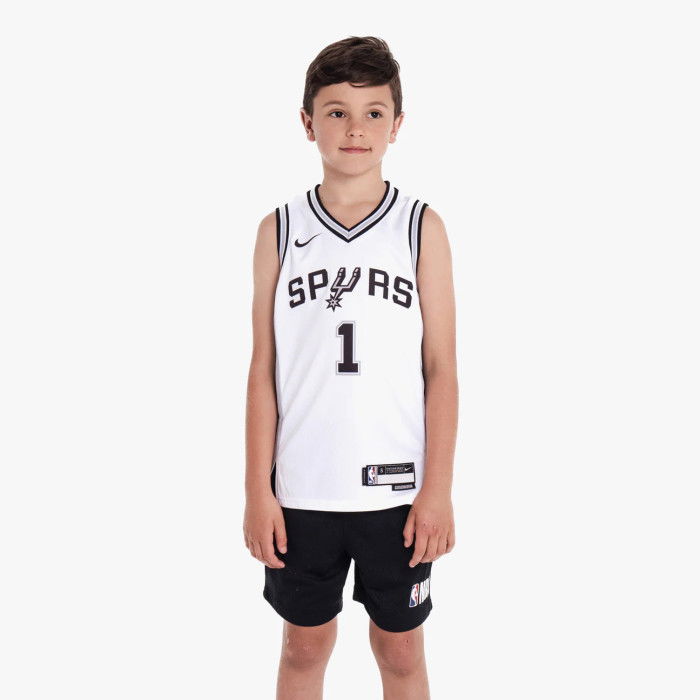 Maillot NBA Victor Wembanyama San Antonio Spurs Boys Association Swingman Jrsy Enfants image n°2