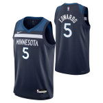 Color Blue of the product Maillot NBA Anthony Edwards Minnesota Timberwolves...