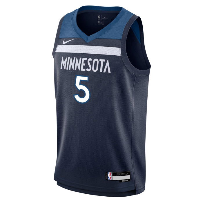 Maillot NBA Anthony Edwards Minnesota Timberwolves Boys Icon Swingman Jersey Enfants image n°2