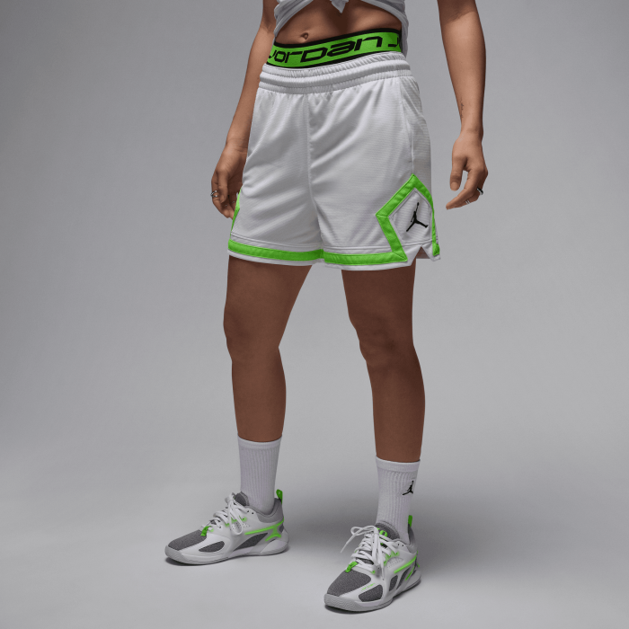 Short Jordan Sport Femme white/electric green image n°3