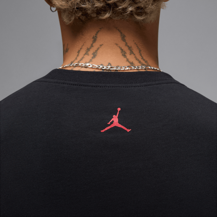 T-shirt Jordan Brand AJ1 Logo black/varsity red