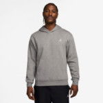 Color Gris du produit Sweat à capuche Jordan Brooklyn Fleece carbon heather