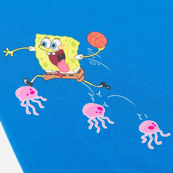 Sweat à Capuche Overtime Spongebob Classic Hoodie Blue image n°4