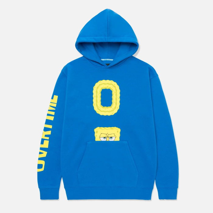 Sweat à Capuche Overtime Spongebob Classic Hoodie Blue image n°1