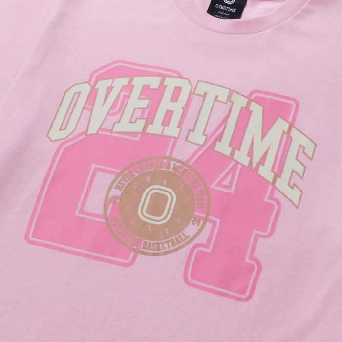 T-shirt Overtime Never Change A Winning Team Arch Pink image n°3