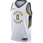 Color White of the product Tyrese Haliburton Indiana Pacers Nike NBA Jersey...