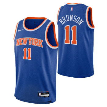 Maillot Nike NBA Jalen Brunson New York Knicks Boys Icon Swingman Jersey Enfants | Nike