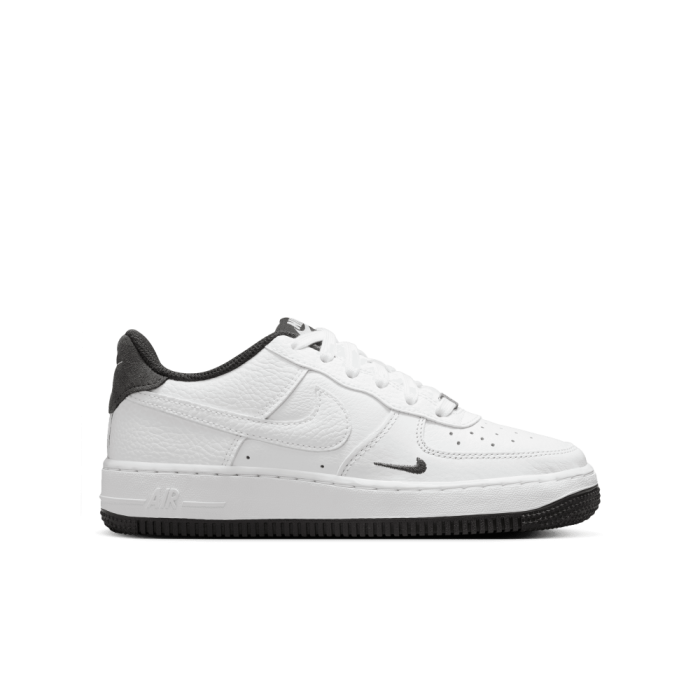 Nike Air Force 1 LV8 White Anthracite Enfants GS