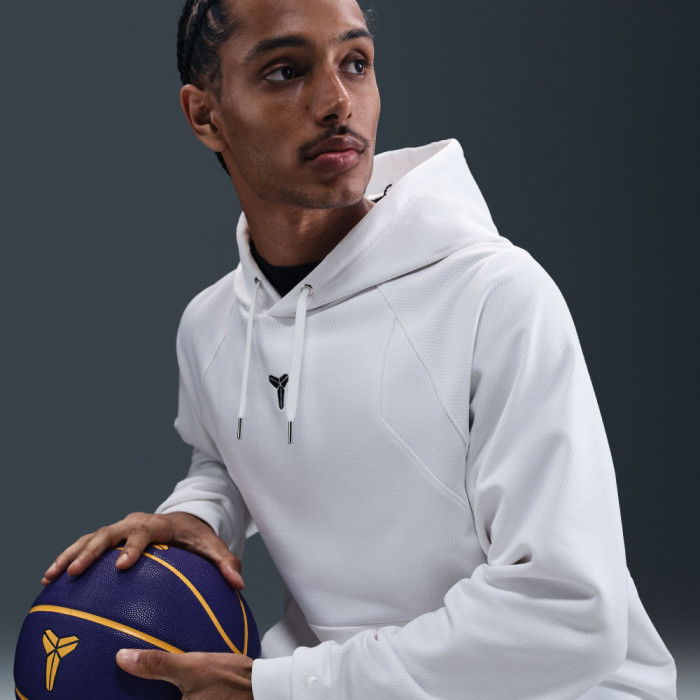 Sweat à capuche Nike Kobe White/Black