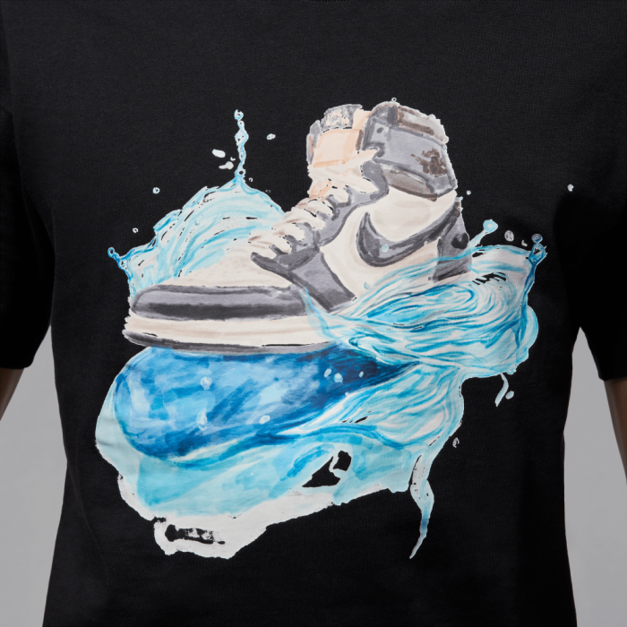 T-shirt Jordan Flight Essentials Aj1 black/white