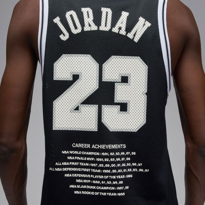 Jordan Essentials negru/alb tricou NBA