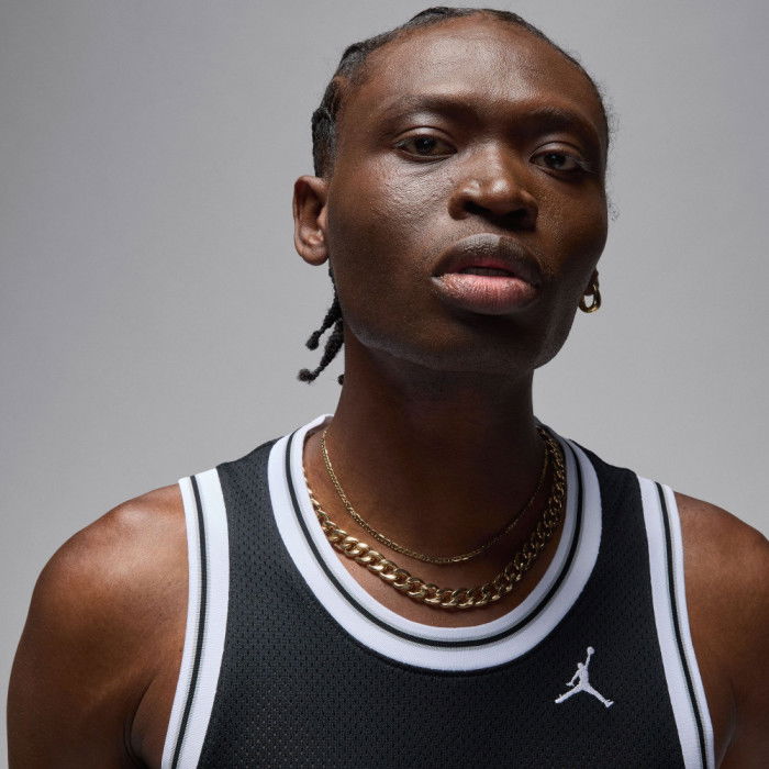 Jordan Essentials negru/alb tricou NBA