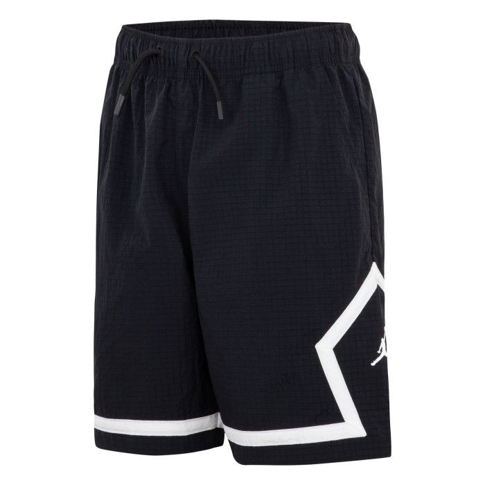Short Jordan Poolside Woven Diamond Enfants Black