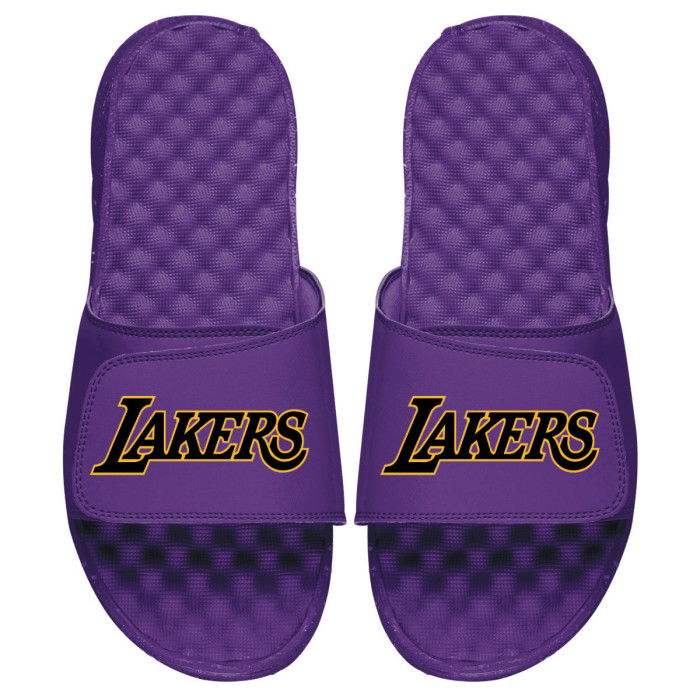 Claquettes ISLIDE NBA Los Angeles Lakers Wordmark Purple Mantra