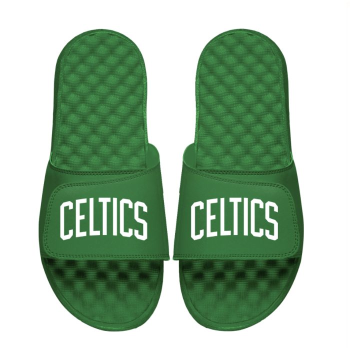 Claquettes ISLIDE NBA Boston Celtics Wordmark Kelly Green Mantra