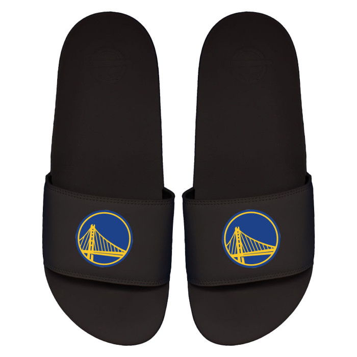ciabatte ISLIDE NBA Golden State Warriors Logo Primario Nero Motto