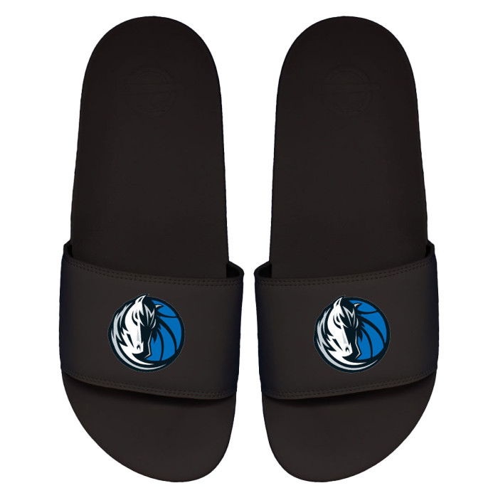 Claquettes ISLIDE NBA Dallas Mavericks Primary Logo Black Motto