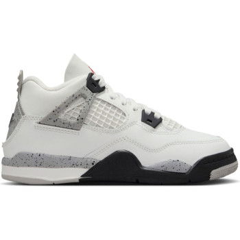 Air Jordan 4 Retro White Cement Enfants PS