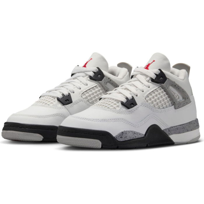 Air Jordan 4 Retro White Cement Enfants PS