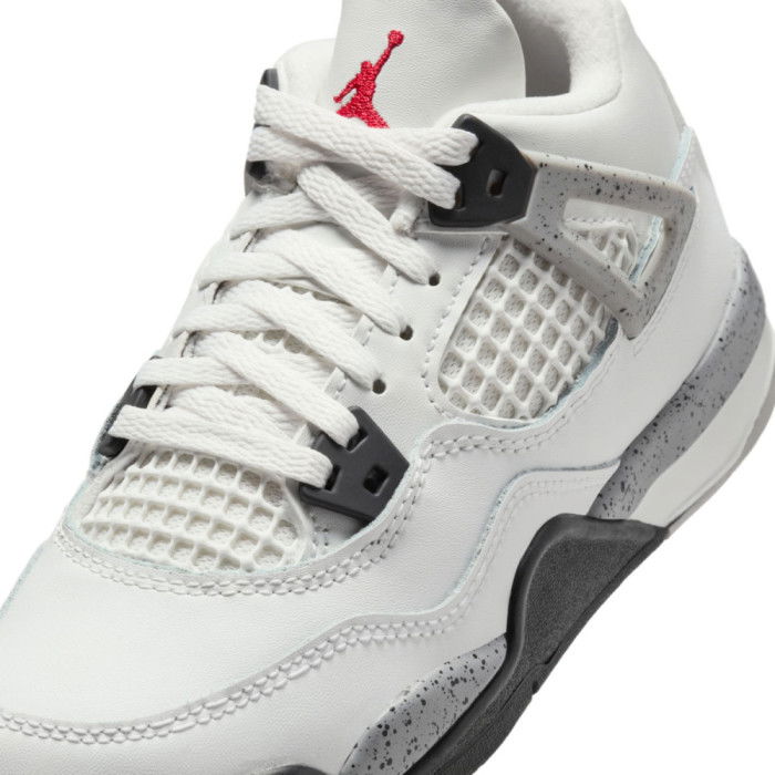 Air Jordan 4 Retro White Cement Enfants PS