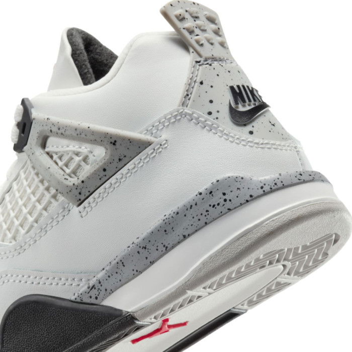 Air Jordan 4 Retro White Cement Enfants PS