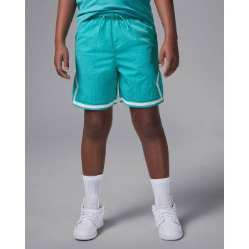 Short Jordan Poolside Woven Diamond Washed Teal Child 