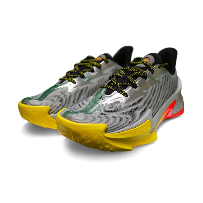 Under Armour Curry Series 7 Metallic Silver-black-taxi