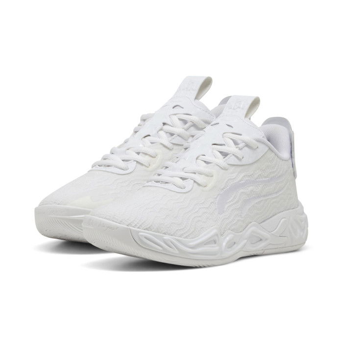 Puma MB.04 Low Ice Triple White Enfants GS