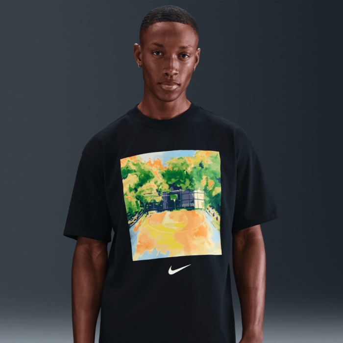 Tricou Nike Art of Basketball negru