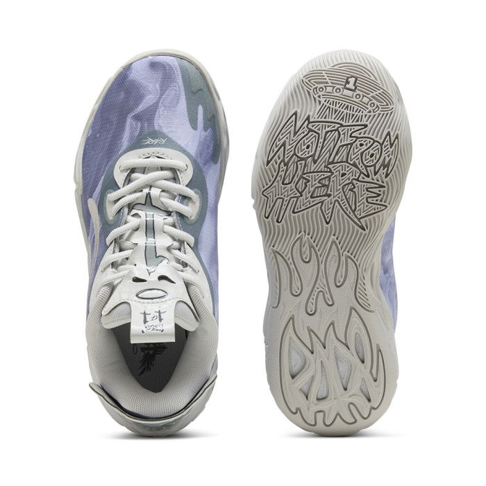 Puma MB.04 Low Team grey Enfants GS