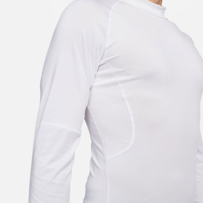 Tee-shirt Compression Manches Longues Nike Pro white