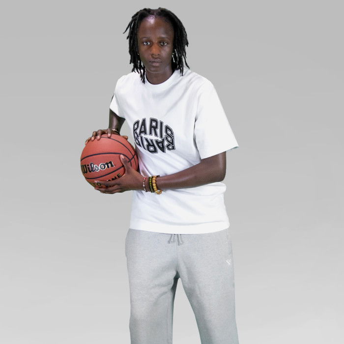 b4b "Paris" T-shirt biały