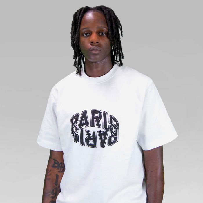 b4b "Paris" T-shirt biały
