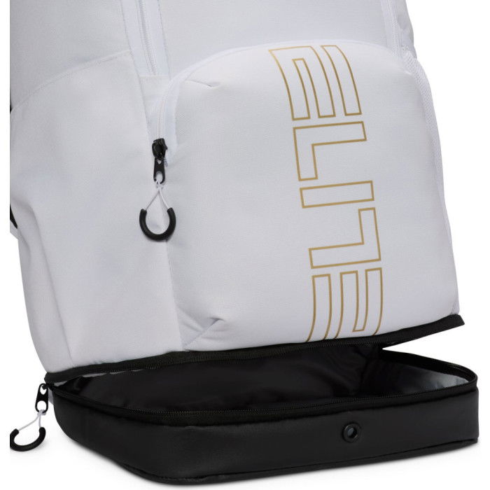 Rucsac Nike Elite Varsity alb aur