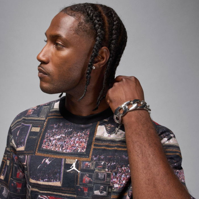 T-shirt Jordan Brooklyn MJ NBA TV black