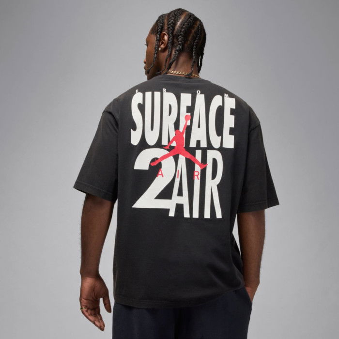 T-shirt Jordan Brooklyn "Surface 2 Air" black/white