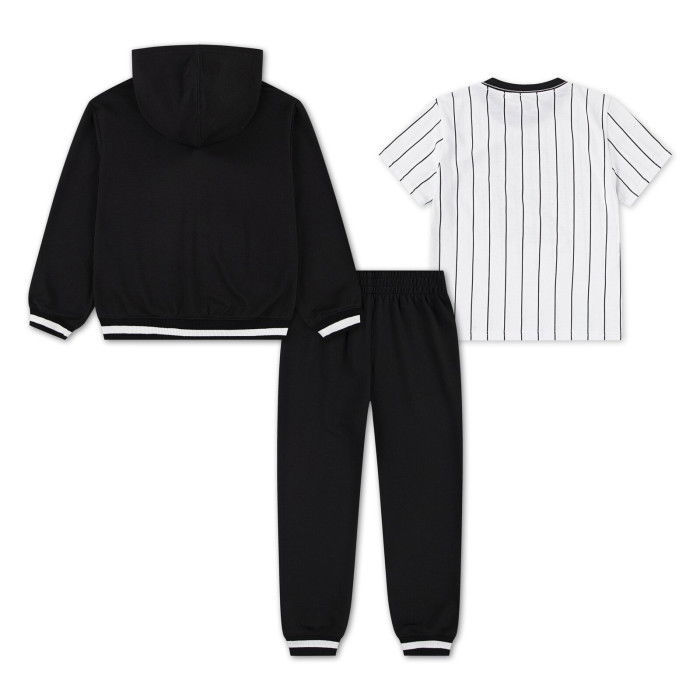 Ensemble Jordan Enfants Tee Pant Sweat Set Black