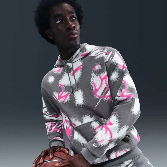 Sudadera Nike Ja 3 Light Show Club Fleece photon dust