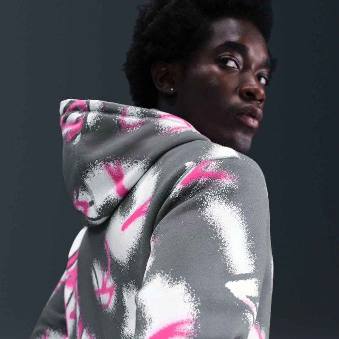 Sudadera Polar Nike Ja 3 Light Show Club photon dust