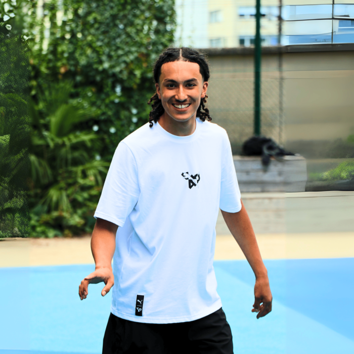 Tee-Shirt Puma x b4b "Le Brasier" white