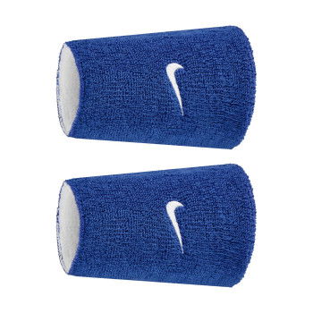 Poignet éponges Nike Swoosh Classic Reversible Doublewide Wristbands 2pk Game Royal
