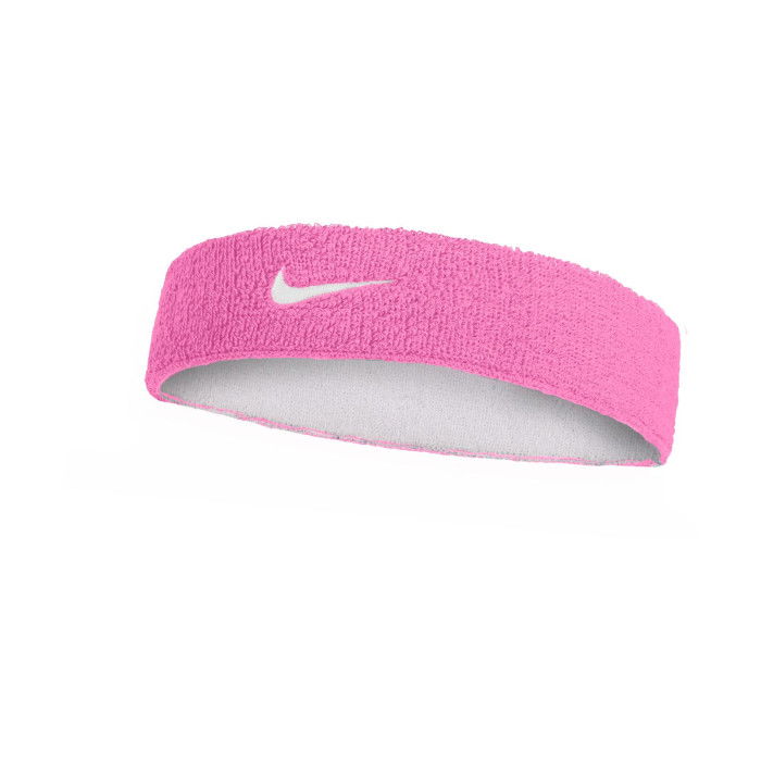 Bandeau Nike Swoosh Classic Reversible Headband Playful Pink/white
