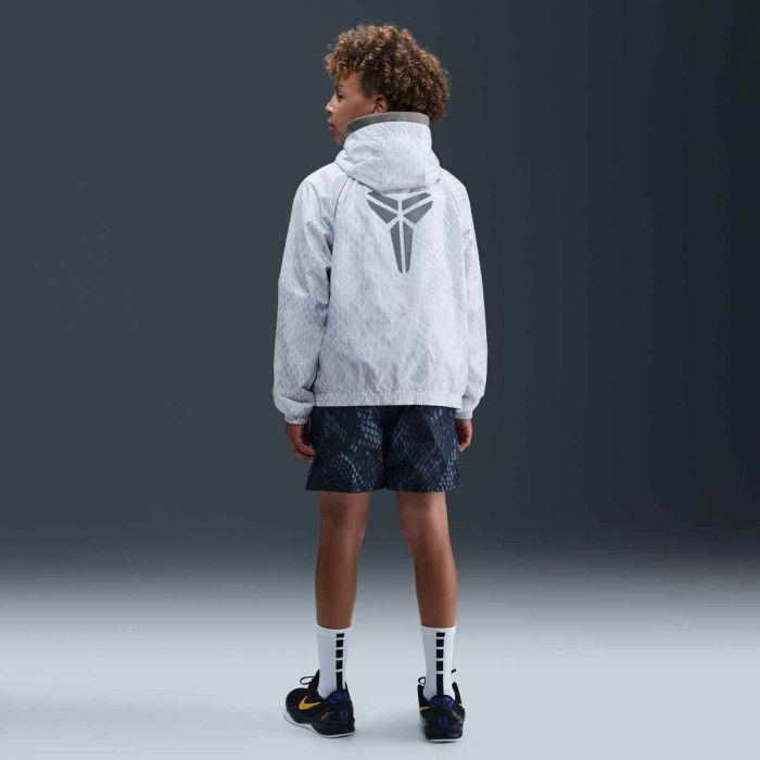 Veste Nike Kobe Woven Enfants white silver