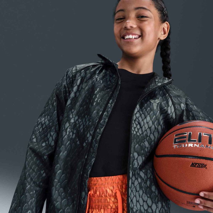 Veste Nike Kobe Woven Enfants black silver