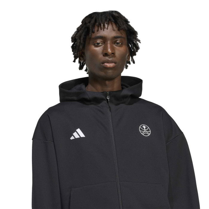 adidas Paris Basket Travel mikina na zip