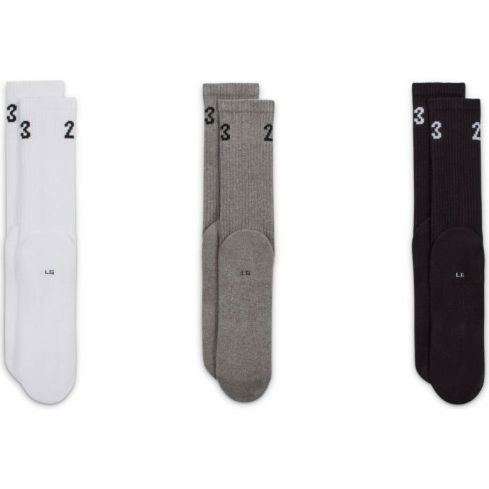 Zestaw 3 par różnokolorowych skarpet Jordan Essential Crew