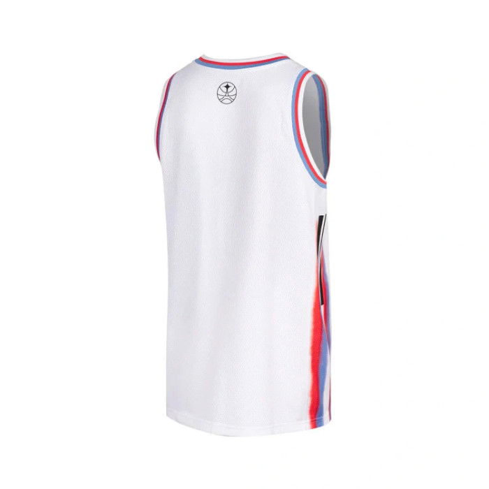 Maillot adidas Paris Basket Away Enfants Blanc
