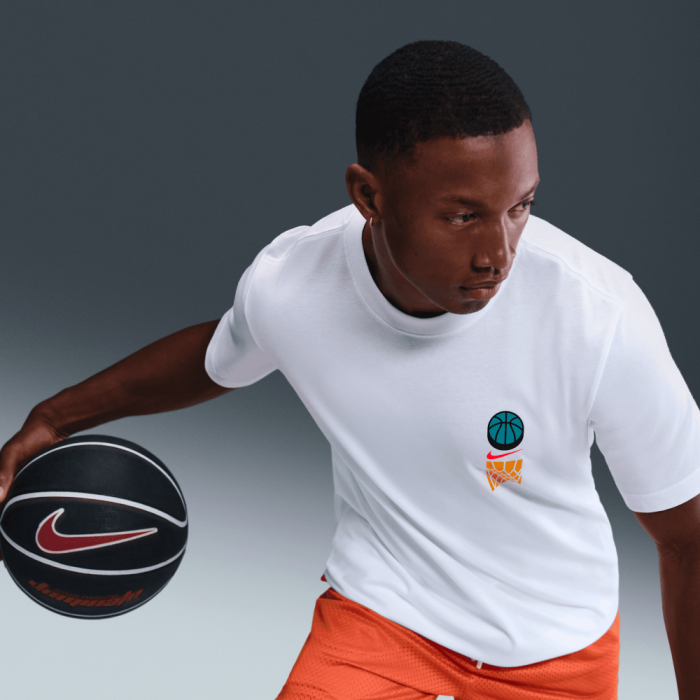T-shirt Nike Basketball Tradition white
